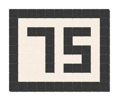 75 - Noir ardoise & Blanc pur